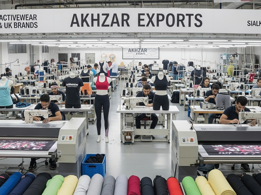 Custom Sportswear Manufacturer 2025 – Akhzar Exports Pakistan