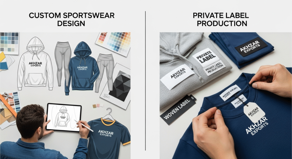 Expert tips for choosing custom sportswear and activewear manufacturer in Pakistan for USA and UK imports