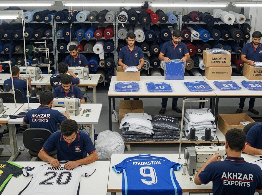 sportswear manufacturer in Pakistan – Akhzar Exports