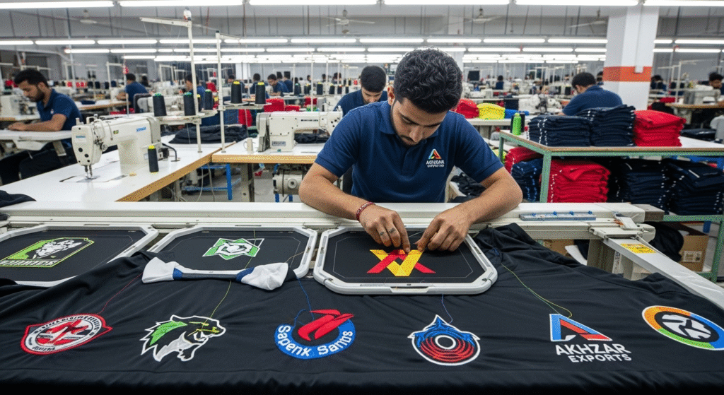 Partner with the right manufacturer for your custom sportswear manufacturing brand at Akhzar Exports in Pakistan