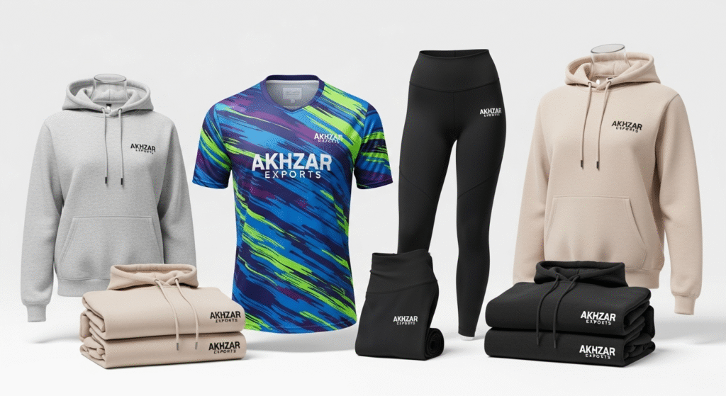 Top sportswear manufacturing trends 2025 - sublimation, activewear, private label