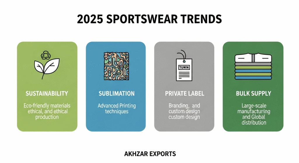 Custom Sportswear Manufacturing Trends 2025