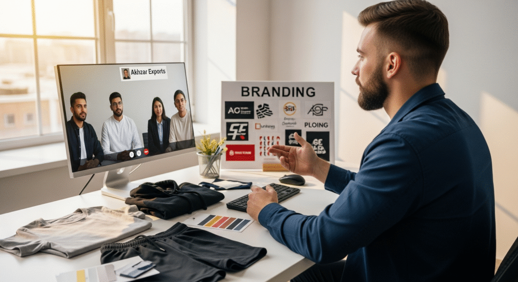 Akhzar Exports custom sportswear manufacturer offering low MOQ orders to USA startups launching sportswear brands