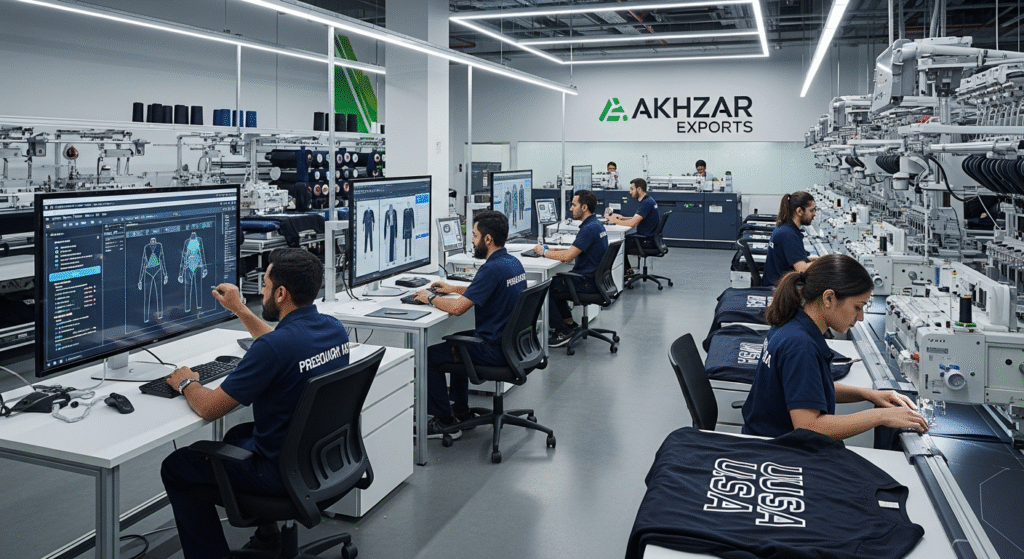 Smart and sustainable fabrics used by Akhzar Exports, a leading custom sportswear manufacturer for USA brands